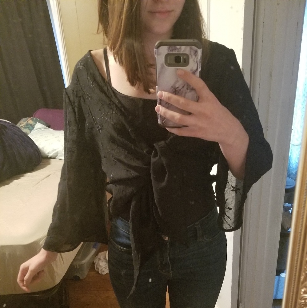 Vintage 70's tie top
